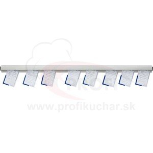 STALGAST Lišta s úchytom na papier Stalgast® 120 cm