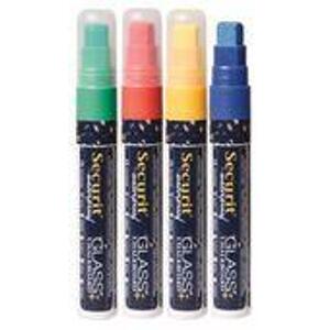 SECURIT Sada 4 vodeodolných popisovačov, 2 - 6 mm