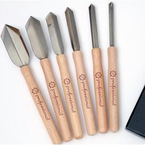 LP PROFESSIONAL Sada nožov LP 6 x V dlátko v obale