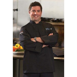 CHEF WORKS Kuchársky rondon Chef Works JLLS - čierny/biely Čierna,L