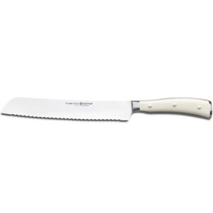 WÜSTHOF Zúbkovaný nôž na chlieb Wüsthof CLASSIC IKON créme 20 cm 4166-0/20
