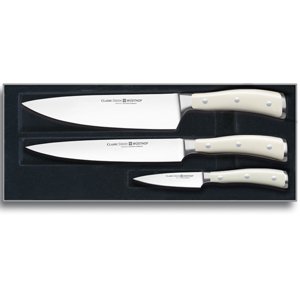 WÜSTHOF Sada univerzálnych nožov 3 ks Wüsthof CLASSIC IKON créme 9601-0