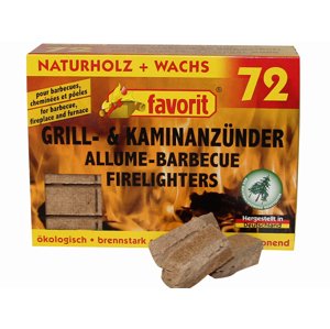 Favorit Tuhý podpalovač 72 ks