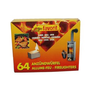 Favorit Pevný podpalovač 64 ks