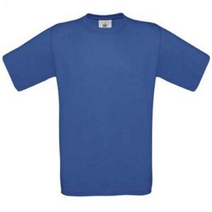 B&C Tričko B&C - modré ( Royal )  XL