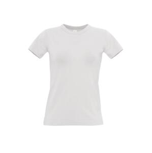 B&C Dámske tričko B&C - biele XXL