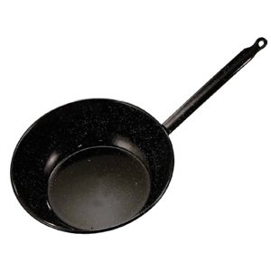 STALGAST LA IDEAL - Panvica hlboká zo smaltovanej uhlíkovej ocele s rukoväťou - litre: 9,4 - Ø 40 cm