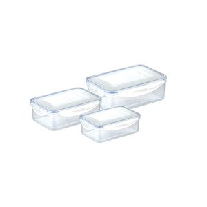Tescoma dóza FRESHBOX 3ks, 1.0,1.5,2.5 l, obdĺžníkova