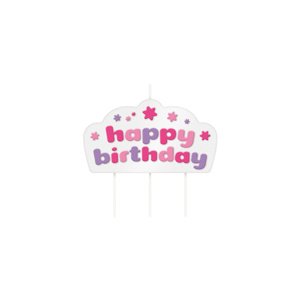 Tescoma tortová sviečka DELÍCIA KIDS, Happy birthday - farebný mix