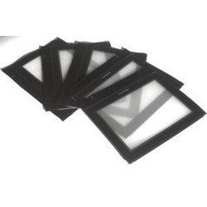SECURIT Vložky k jedálnym lístkom WOOD A4 (5 ks) Zelená