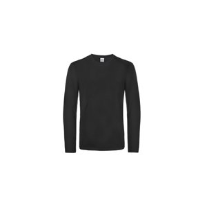 B&C Pánske tričko B&C s dlhým rukávom - rôzne farby  Modrá (navy),4XL
