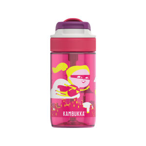 Kambukka Zdravá fľaša pre deti Lagoon 400 ml - Cactus Gekko